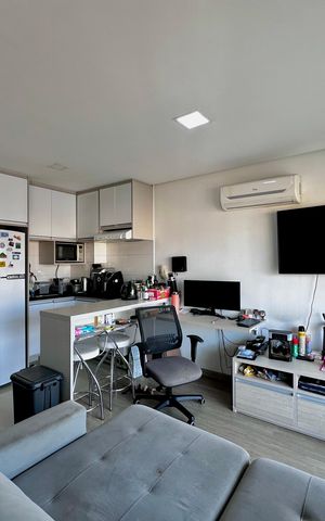 Studio para alugar com 38m², 1 quarto e 1 vaga Studio para alugar com 38m², 1 quarto e 1 vagaSala