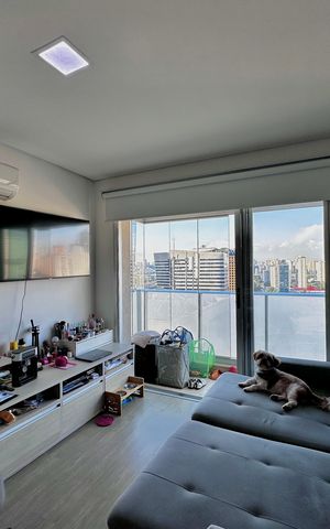 Studio para alugar com 38m², 1 quarto e 1 vaga Studio para alugar com 38m², 1 quarto e 1 vagaSala
