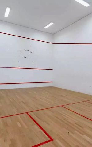 Studio para alugar com 38m², 1 quarto e 1 vaga Studio para alugar com 38m², 1 quarto e 1 vagaÁrea comum - Quadra de Squash
