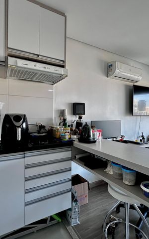 Studio para alugar com 38m², 1 quarto e 1 vaga Studio para alugar com 38m², 1 quarto e 1 vagaCozinha
