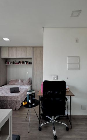 Studio para alugar com 38m², 1 quarto e 1 vaga Studio para alugar com 38m², 1 quarto e 1 vagaCozinha