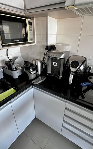 Studio para alugar com 38m², 1 quarto e 1 vaga Studio para alugar com 38m², 1 quarto e 1 vagaCozinha