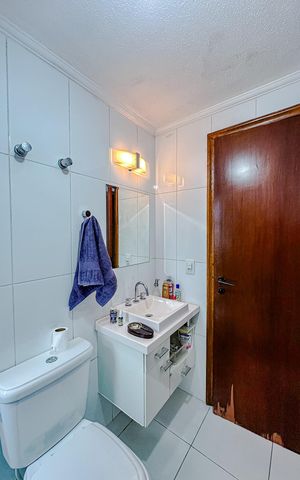 Apartamento para alugar com 134m², 3 quartos e 2 vagasBanheiro da Suíte 3
