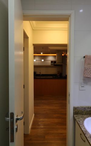 Apartamento à venda com 70m², 2 quartos e 2 vagasBanheiro Social