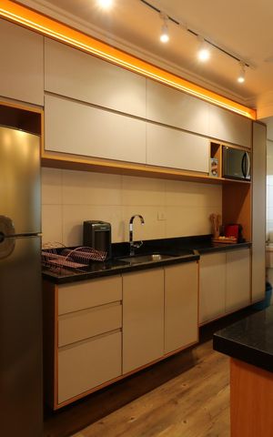 Apartamento à venda com 70m², 2 quartos e 2 vagasCozinha
