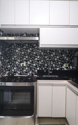 Apartamento à venda com 60m², 2 quartos e 1 vagaCozinha