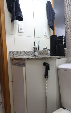 Apartamento à venda com 60m², 2 quartos e 1 vagaBanheiro 2