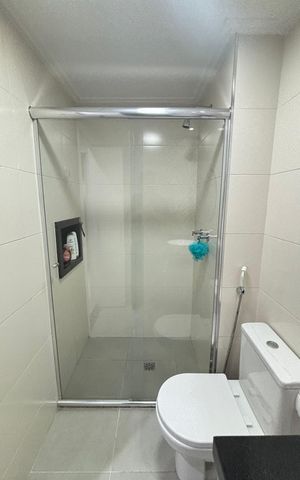 Apartamento à venda com 125m², 3 quartos e 2 vagas Apartamento à venda com 125m², 3 quartos e 2 vagasBanheiro da Suíte 2