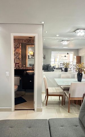 Apartamento à venda com 125m², 3 quartos e 2 vagas Apartamento à venda com 125m², 3 quartos e 2 vagasSala - Sala de Jantar