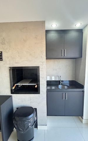 Apartamento à venda com 125m², 3 quartos e 2 vagas Apartamento à venda com 125m², 3 quartos e 2 vagasVaranda Gourmet