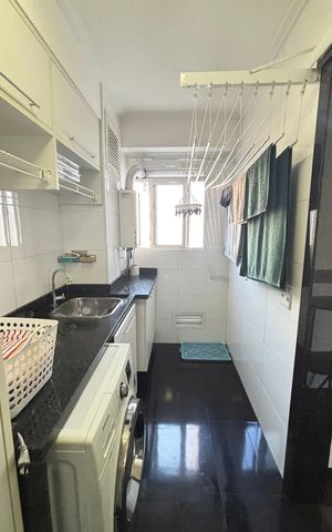 Apartamento à venda com 125m², 3 quartos e 2 vagas Apartamento à venda com 125m², 3 quartos e 2 vagasÁrea de Serviço