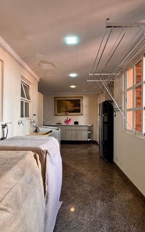 Apartamento para alugar com 492m², 6 quartos e 4 vagas Apartamento para alugar com 492m², 6 quartos e 4 vagasLavanderia