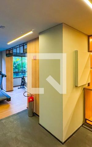 Apartamento para alugar com 29m², 1 quarto e sem vaga Apartamento para alugar com 29m², 1 quarto e sem vagaÁrea Comum - Academia