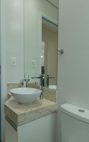 Apartamento à venda com 146m², 3 quartos e 2 vagas Apartamento à venda com 146m², 3 quartos e 2 vagasBanheiro Social