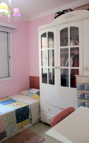 Apartamento à venda com 64m², 3 quartos e 1 vagaQuarto 1
