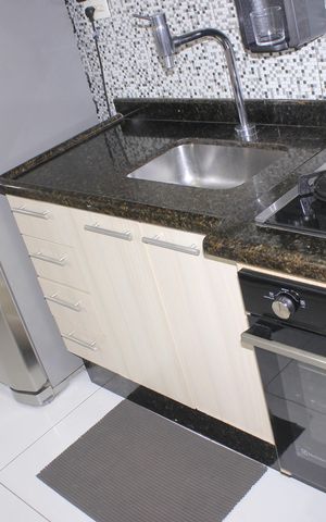 Apartamento à venda com 64m², 3 quartos e 1 vagaCozinha