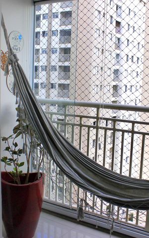 Apartamento à venda com 64m², 3 quartos e 1 vagaVaranda