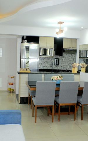 Apartamento à venda com 64m², 3 quartos e 1 vagaSala