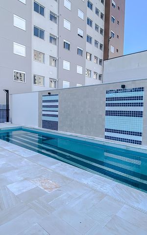 Apartamento à venda com 45m², 2 quartos e sem vagaÁrea comum - Piscina