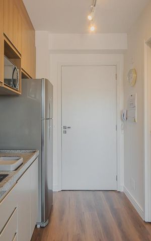 Studio para alugar com 25m², 1 quarto e sem vagaCozinha