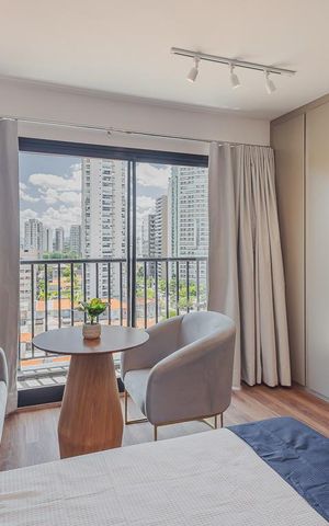 Studio para alugar com 25m², 1 quarto e sem vagaStudio