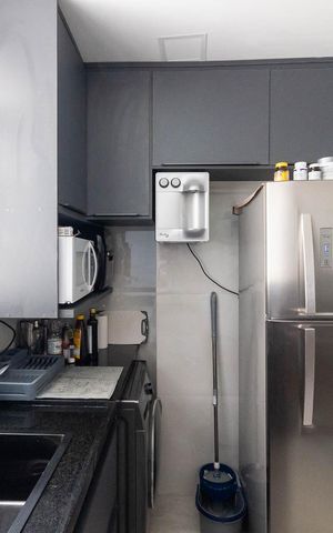 Apartamento à venda com 60m², 1 quarto e 1 vagaCozinha e Área de Serviço