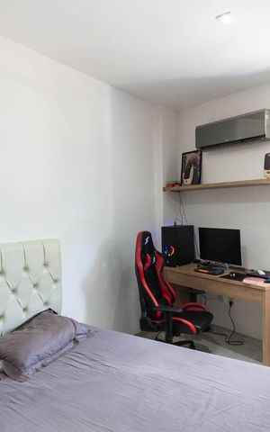 Apartamento à venda com 60m², 1 quarto e 1 vagaQuarto