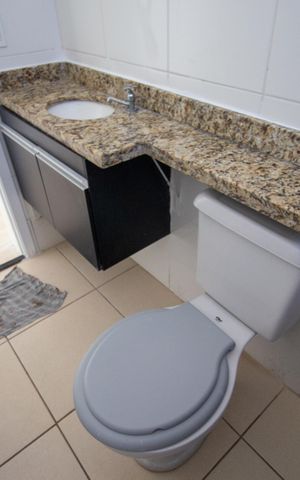 Apartamento para alugar com 64m², 2 quartos e 1 vaga Apartamento para alugar com 64m², 2 quartos e 1 vagaBanheiro