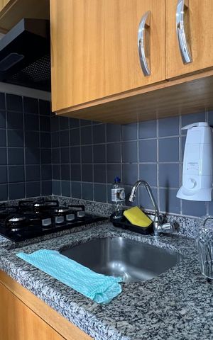 Apartamento à venda com 36m², 1 quarto e 1 vaga Apartamento à venda com 36m², 1 quarto e 1 vagaCozinha