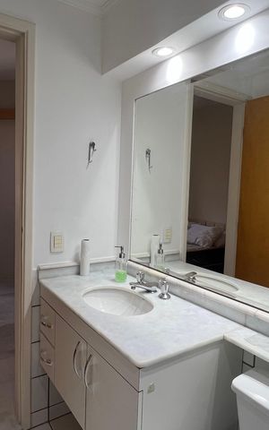 Apartamento à venda com 36m², 1 quarto e 1 vaga Apartamento à venda com 36m², 1 quarto e 1 vagaBanheiro da Suíte