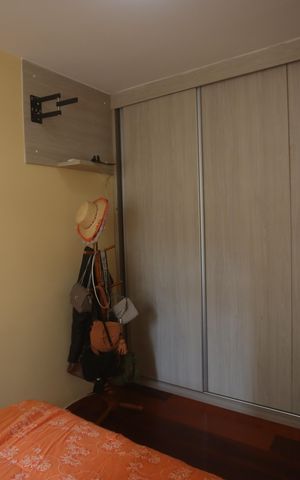 Apartamento à venda com 87m², 3 quartos e 1 vagaQuarto 3