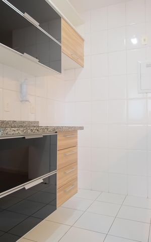 Studio à venda com 28m², 1 quarto e 1 vagaCozinha