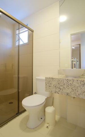 Studio à venda com 28m², 1 quarto e 1 vagaBanheiro