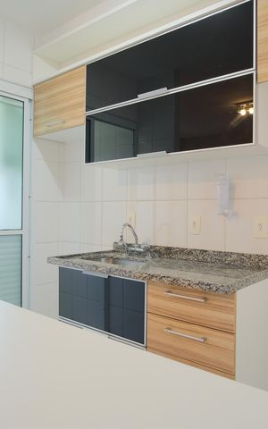Studio à venda com 28m², 1 quarto e 1 vagaCozinha