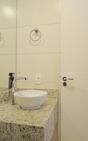 Studio à venda com 28m², 1 quarto e 1 vagaBanheiro