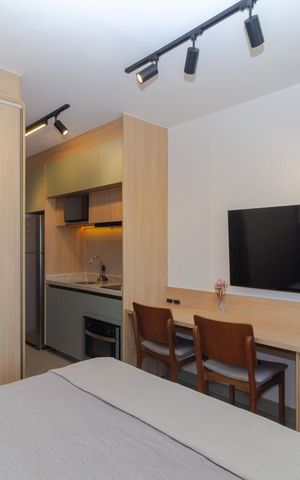 Studio à venda com 26m², 1 quarto e sem vaga Studio à venda com 26m², 1 quarto e sem vagaStudio
