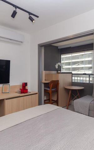 Studio à venda com 26m², 1 quarto e sem vaga Studio à venda com 26m², 1 quarto e sem vagaStudio
