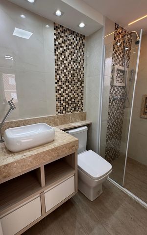 Apartamento para alugar com 68m², 3 quartos e 1 vaga Apartamento para alugar com 68m², 3 quartos e 1 vagaBanheiro Suíte