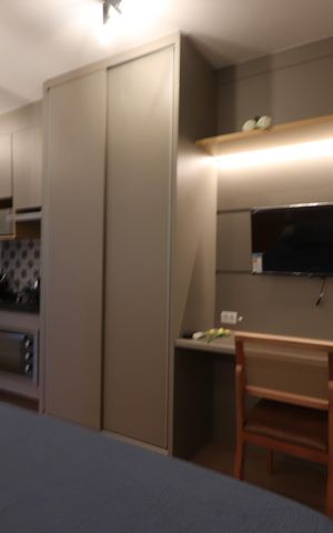 Studio para alugar com 30m², 1 quarto e sem vagaStudio - ambiente quarto