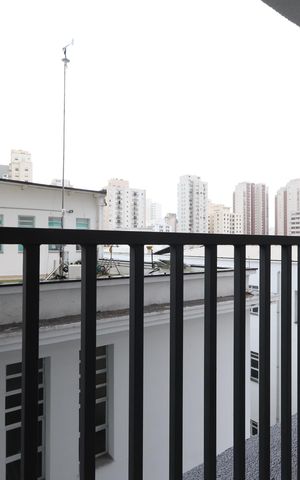 Studio para alugar com 30m², 1 quarto e sem vagaVaranda