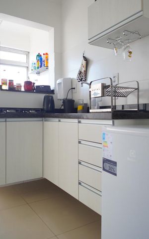 Apartamento à venda com 43m², 1 quarto e sem vagaCozinha