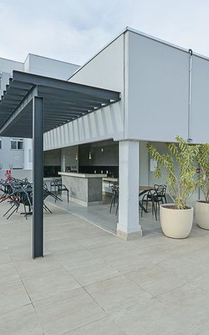 Apartamento à venda com 44m², 2 quartos e sem vaga Apartamento à venda com 44m², 2 quartos e sem vagaÁrea comum - Churrasqueira