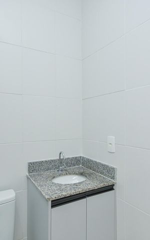 Apartamento à venda com 44m², 2 quartos e sem vaga Apartamento à venda com 44m², 2 quartos e sem vagaBanheiro