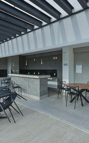 Apartamento à venda com 44m², 2 quartos e sem vaga Apartamento à venda com 44m², 2 quartos e sem vagaÁrea comum - Churrasqueira