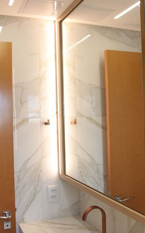 Apartamento para alugar com 87m², 3 quartos e 1 vagaBanheiro da Suíte
