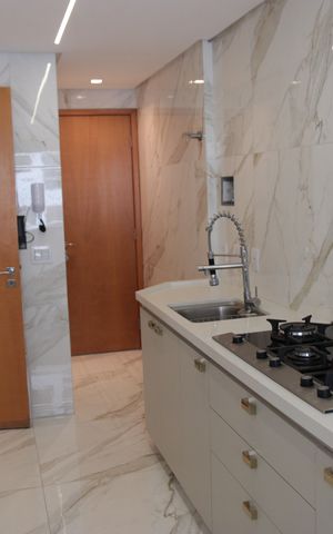 Apartamento para alugar com 87m², 3 quartos e 1 vagaCozinha e Área de Serviço