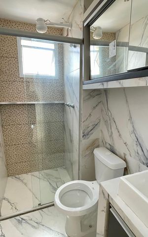 Apartamento para alugar com 77m², 2 quartos e 1 vaga Apartamento para alugar com 77m², 2 quartos e 1 vagaBanheiro