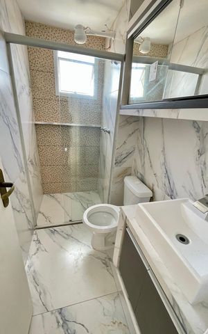 Apartamento para alugar com 77m², 2 quartos e 1 vaga Apartamento para alugar com 77m², 2 quartos e 1 vagaBanheiro