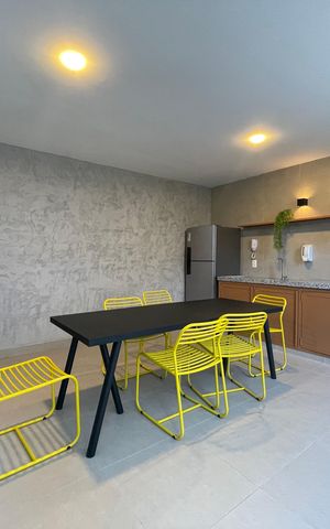 Apartamento para alugar com 27m², 1 quarto e sem vaga Apartamento para alugar com 27m², 1 quarto e sem vagaÁrea comum - Churrasqueira