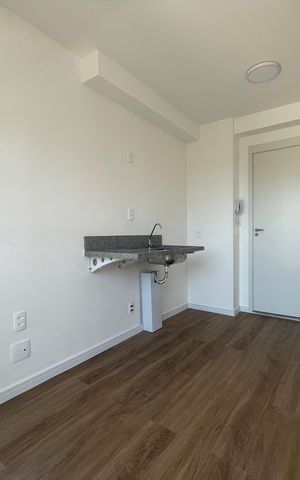 Apartamento para alugar com 27m², 1 quarto e sem vaga Apartamento para alugar com 27m², 1 quarto e sem vagaSala/Cozinha